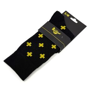 Dr. Martens Women’s Cross Black Socks